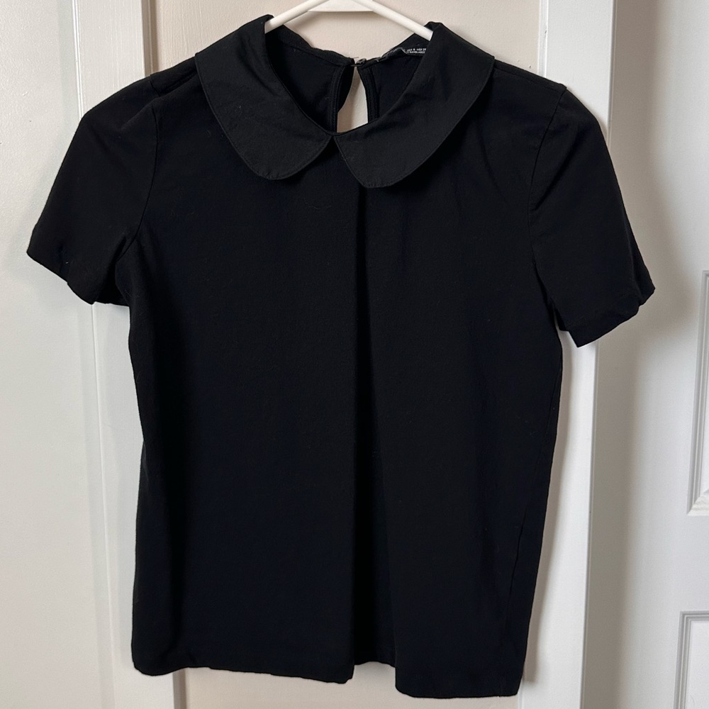 Zara Peter Pan collared shirt